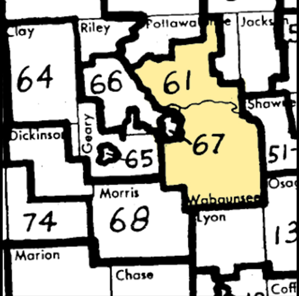 Kansas House District 51 - 1980s Approximation